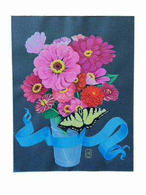 Jasperson, Ann: Zinnias