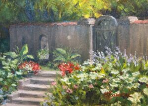 Carone, Leslie: Sunken Garden Steps, Caramoor