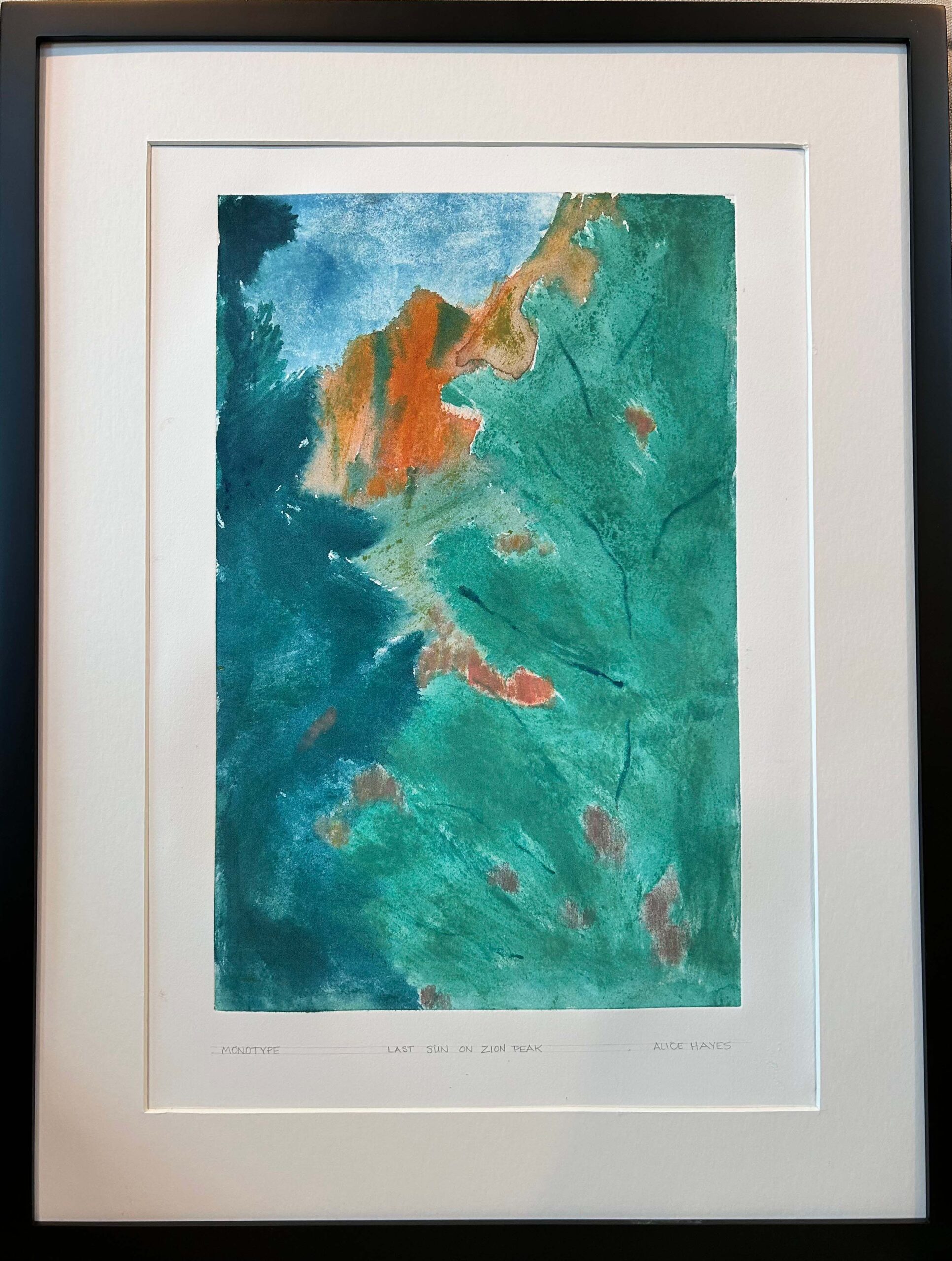 Hayes, Alice: Last Sun on Zion Peak