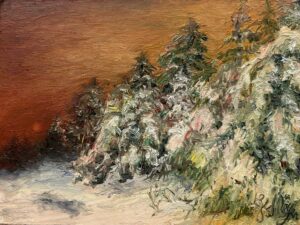 Meyer, Joan: Stillness of a Winter Sundown