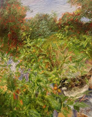 Meyer, Joan: Sparrow and Cherry Tomatoes