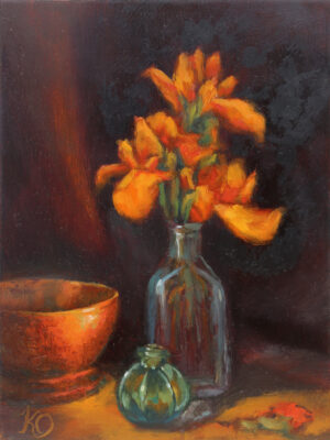 Ostrovska, Kseniya: Still Life with Fresh Irises