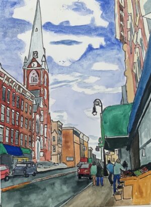 H. Duggan, Caroline: Green Grocery on Manhattan Ave