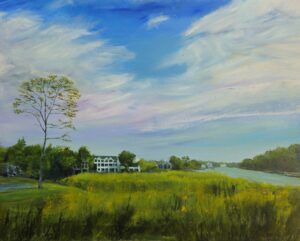 Pritchard, Jason: A Splash of Summer, Saugatuck River, Westport, CT