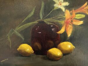 Charbonneau, Suzanne: Still Life with Lemons