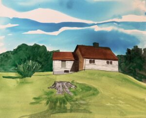 Gill, Harrison: Maine Farmhiuse